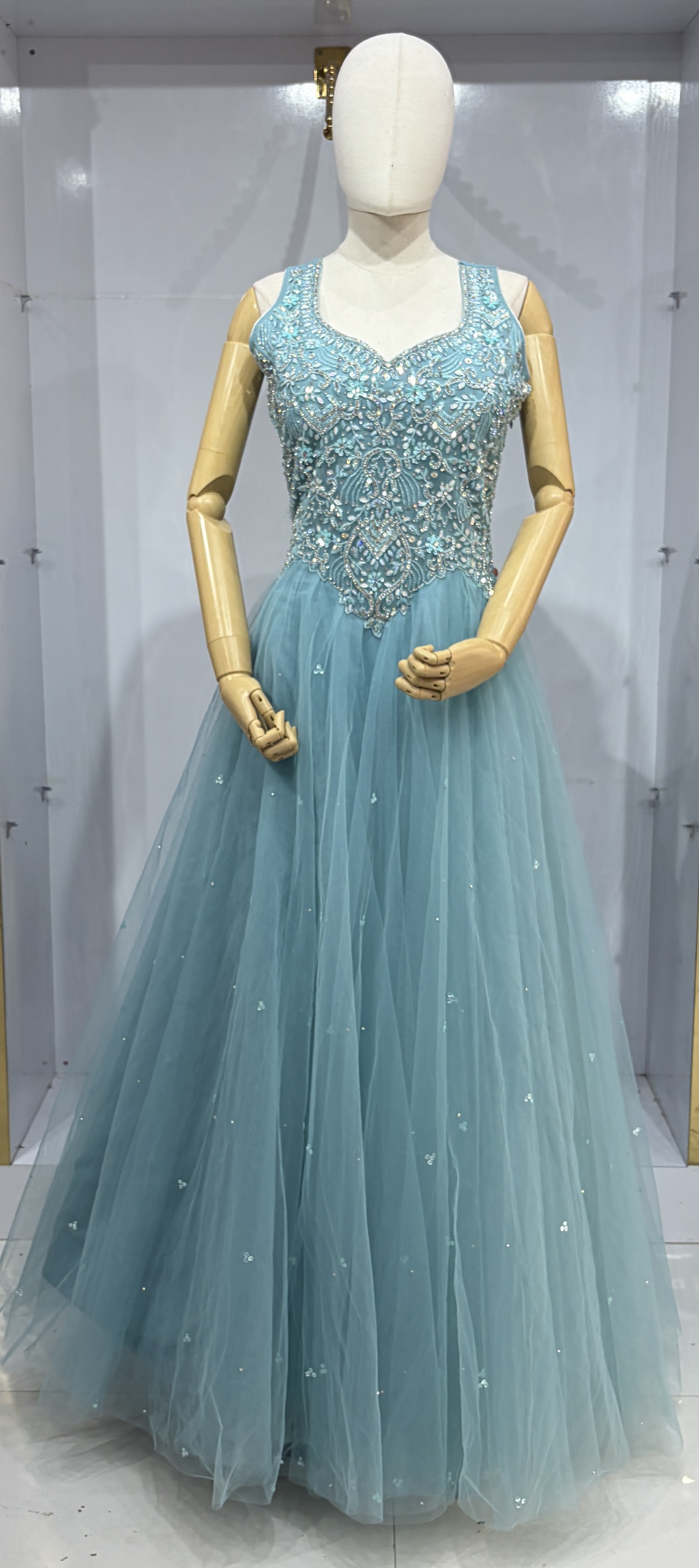 AQUA CELESTE GOWN