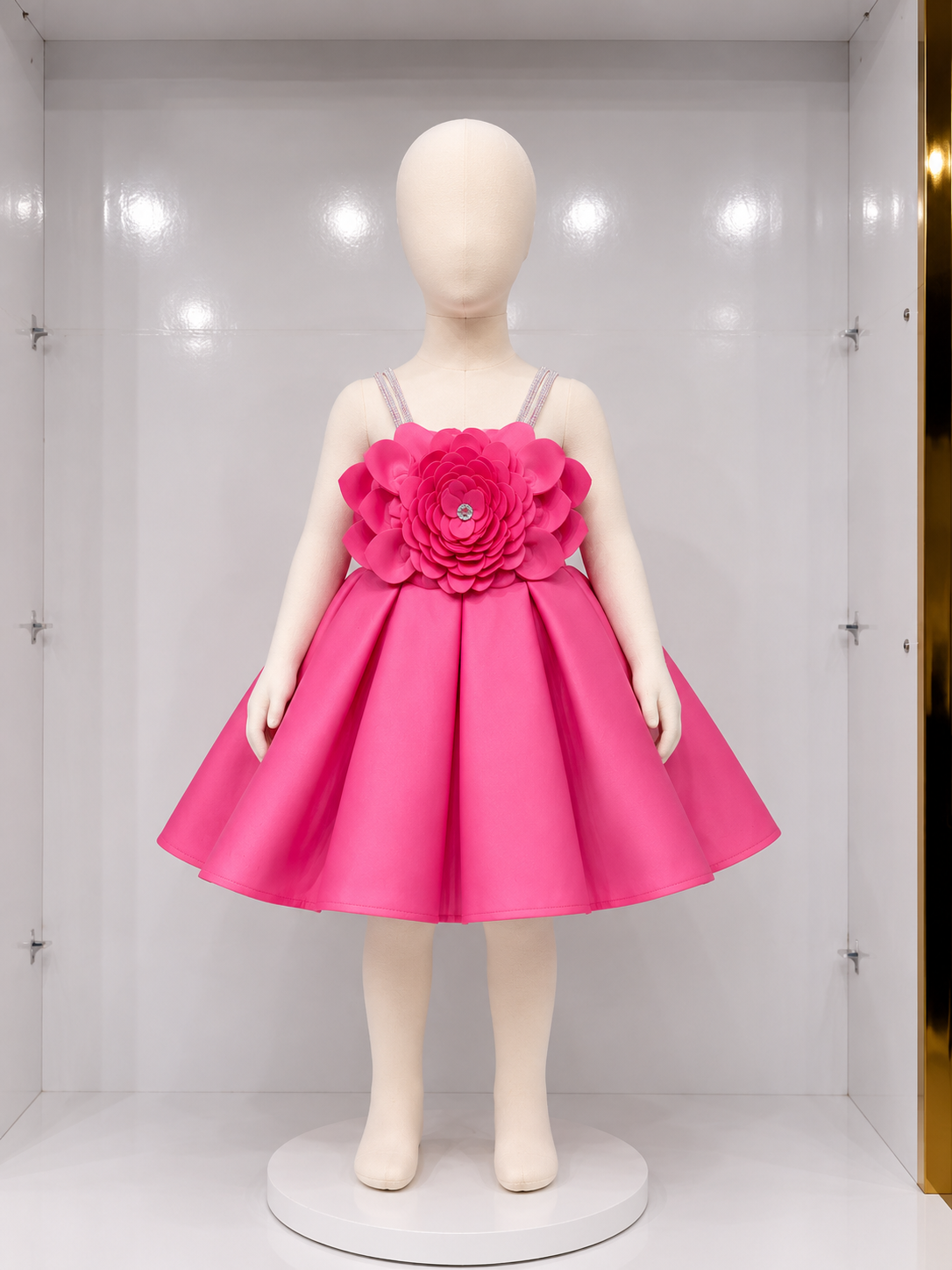 PINK BLOSSOM PRINCESS PARTY DRESS