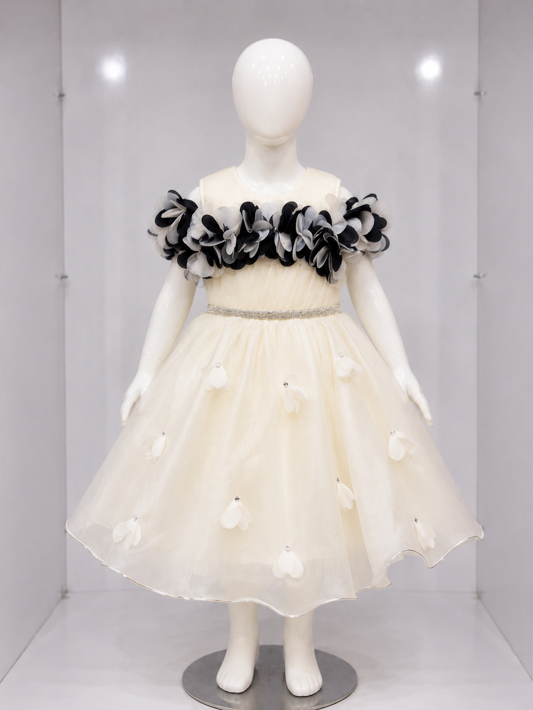 IVORY BLOSSOM PRINCESS PARTY DRESS