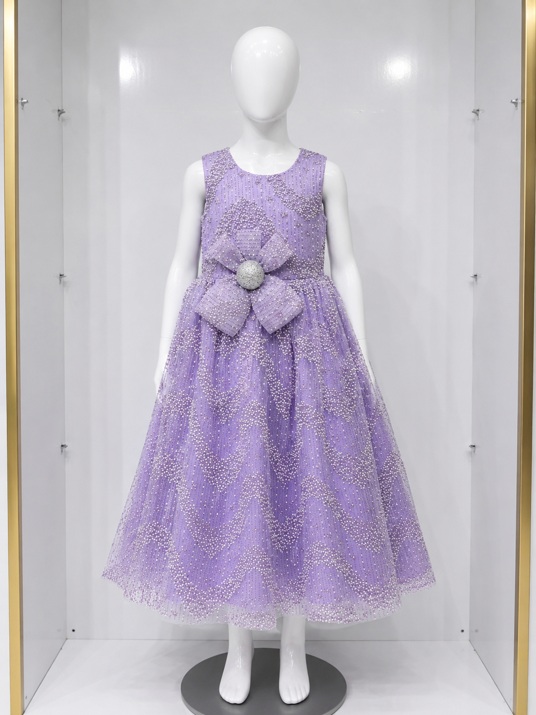 LAVENDER SPARKLE PRINCESS GOWN