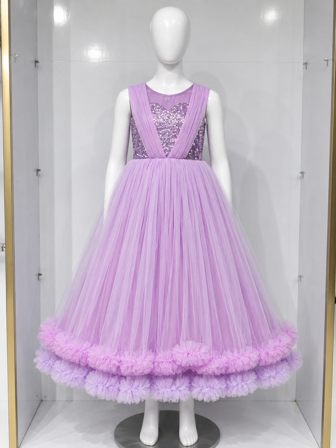 LILAC DREAM TULLE PRINCESS GOWN