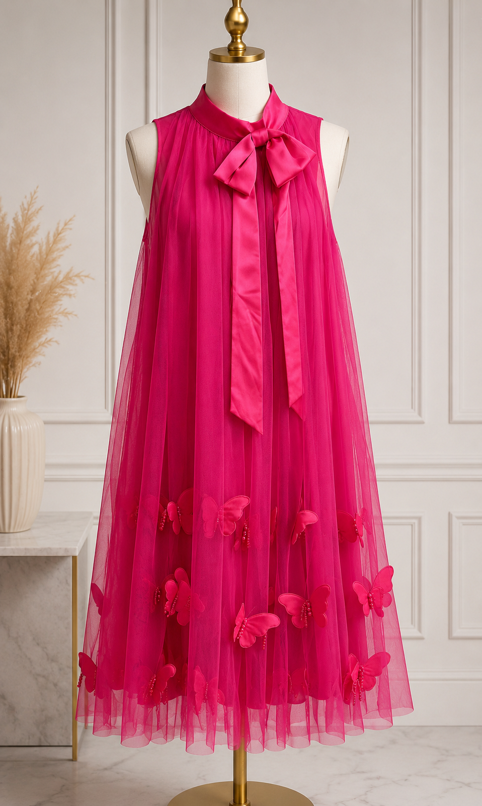 BUTTERFLY BLISS BOW DRESS
