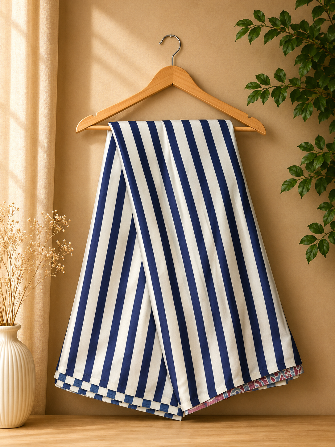 CLASSIC NAUTICAL STRIPE SAREE